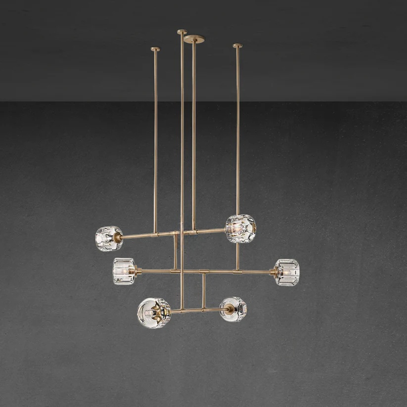 Maelis Mobile Round Chandelier 48" 62"