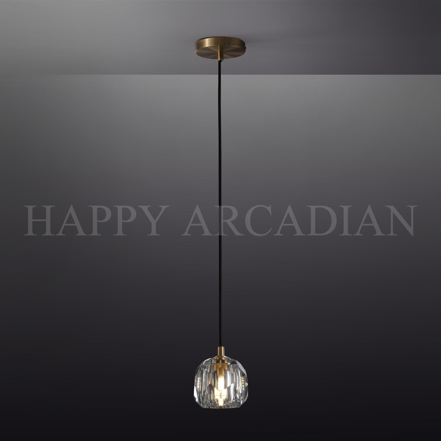 HA Bola De Crystal Ball Pendant Lighting (Cord)