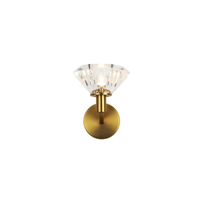K9 Crystal Cup Wall Sconce