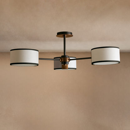 Doriselle Fabric Flush Mount