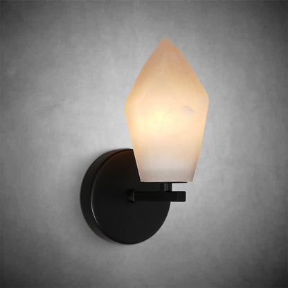 Diamond Alabaster Wall Sconce