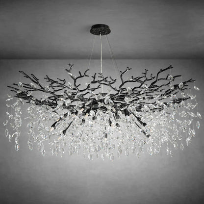 K9 Crystal Branch Chandelier