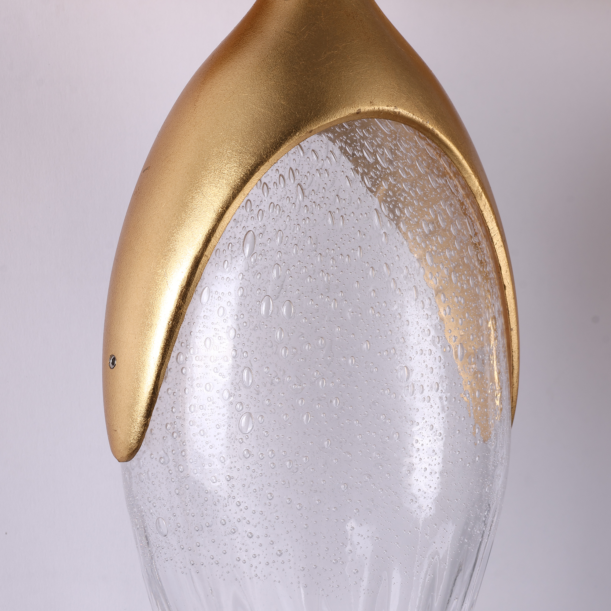 Olive Modern Brass Wall Sconce