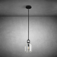 Botanist Cloche K9 Crystal Pendan Light