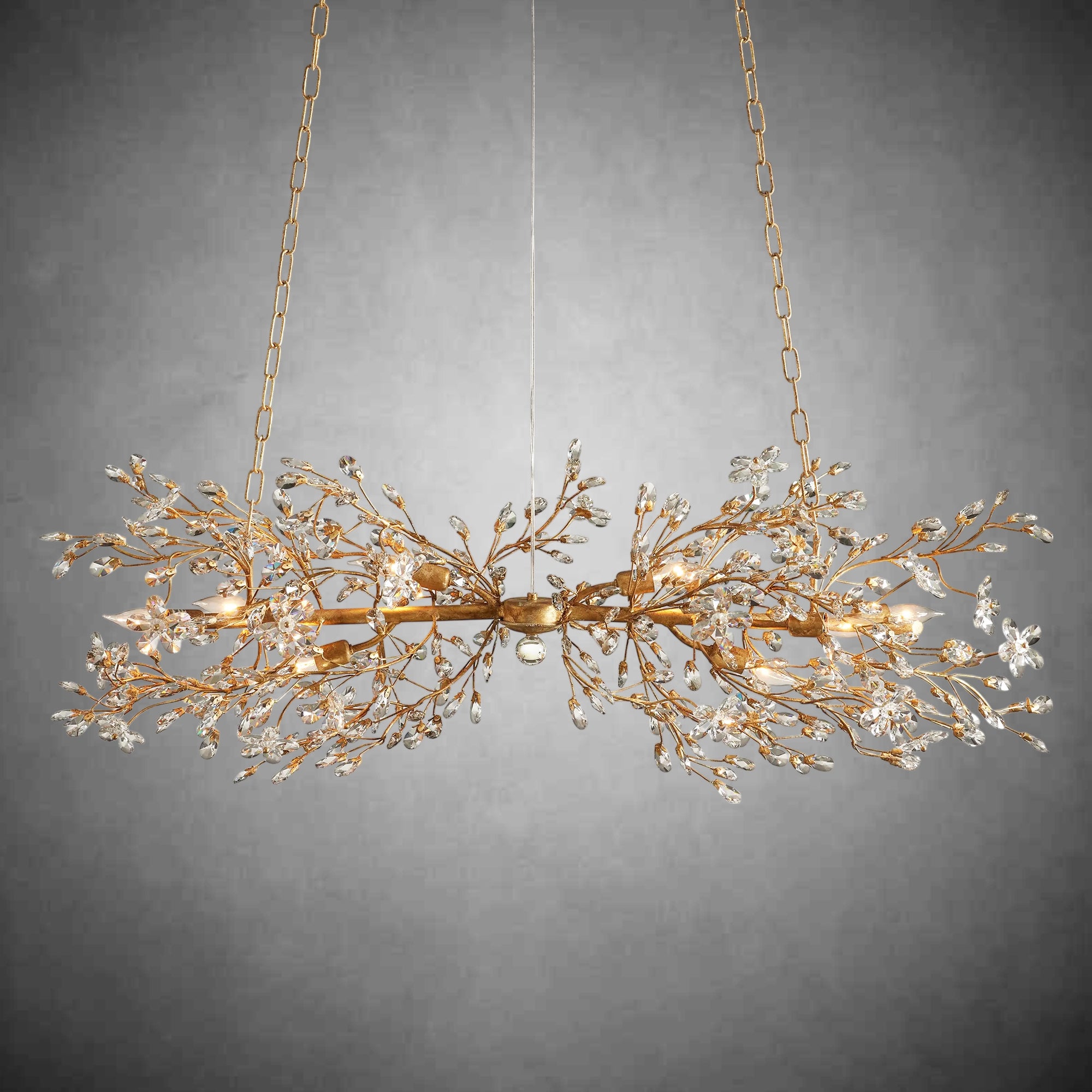 Fiore Colored Linear Chandelier