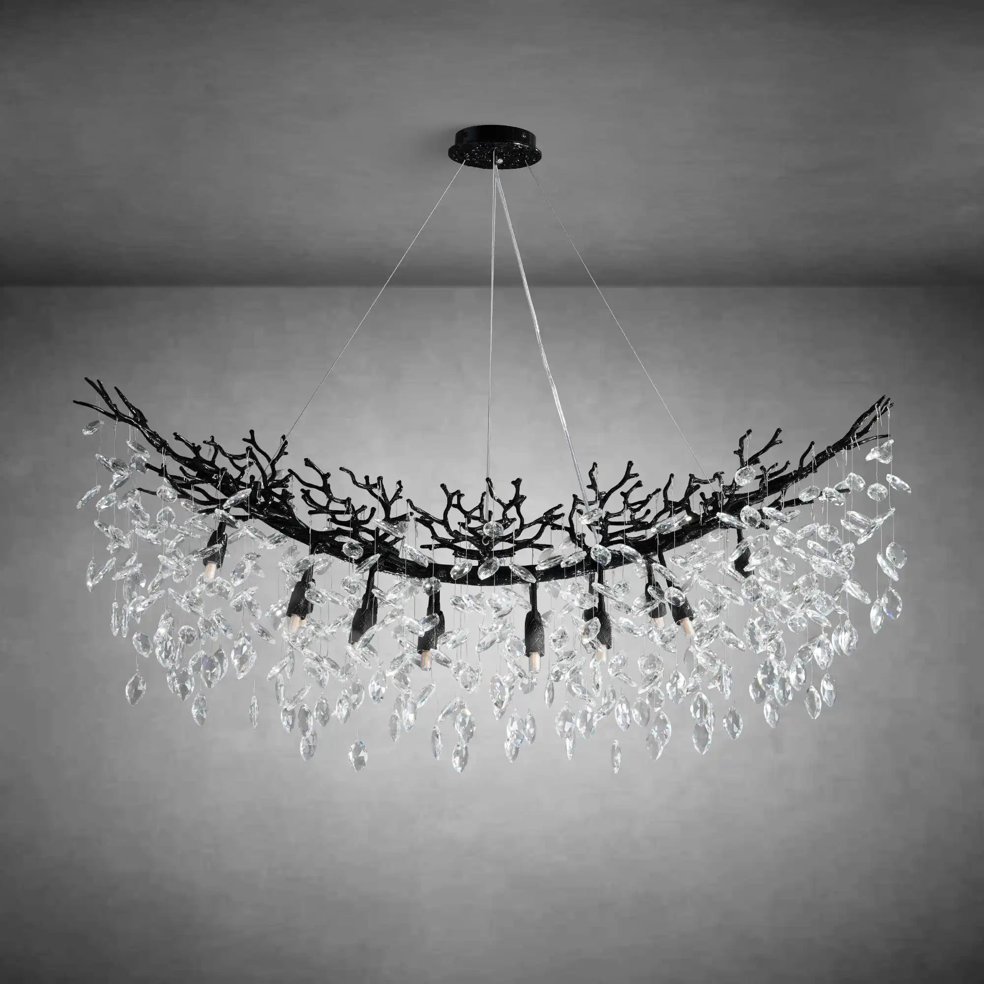 Horse-eye shaped branches Crystal Chandelier