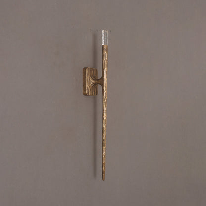 Mace Brass Wall Sconce