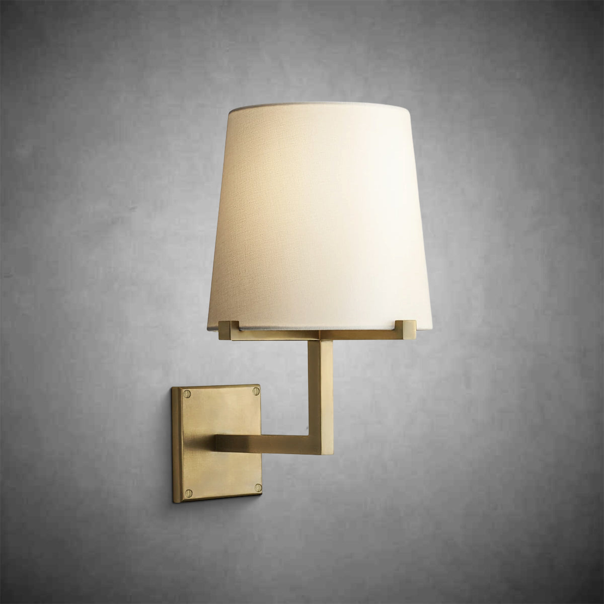 Brilliax Fabric Shade Grand Sconce