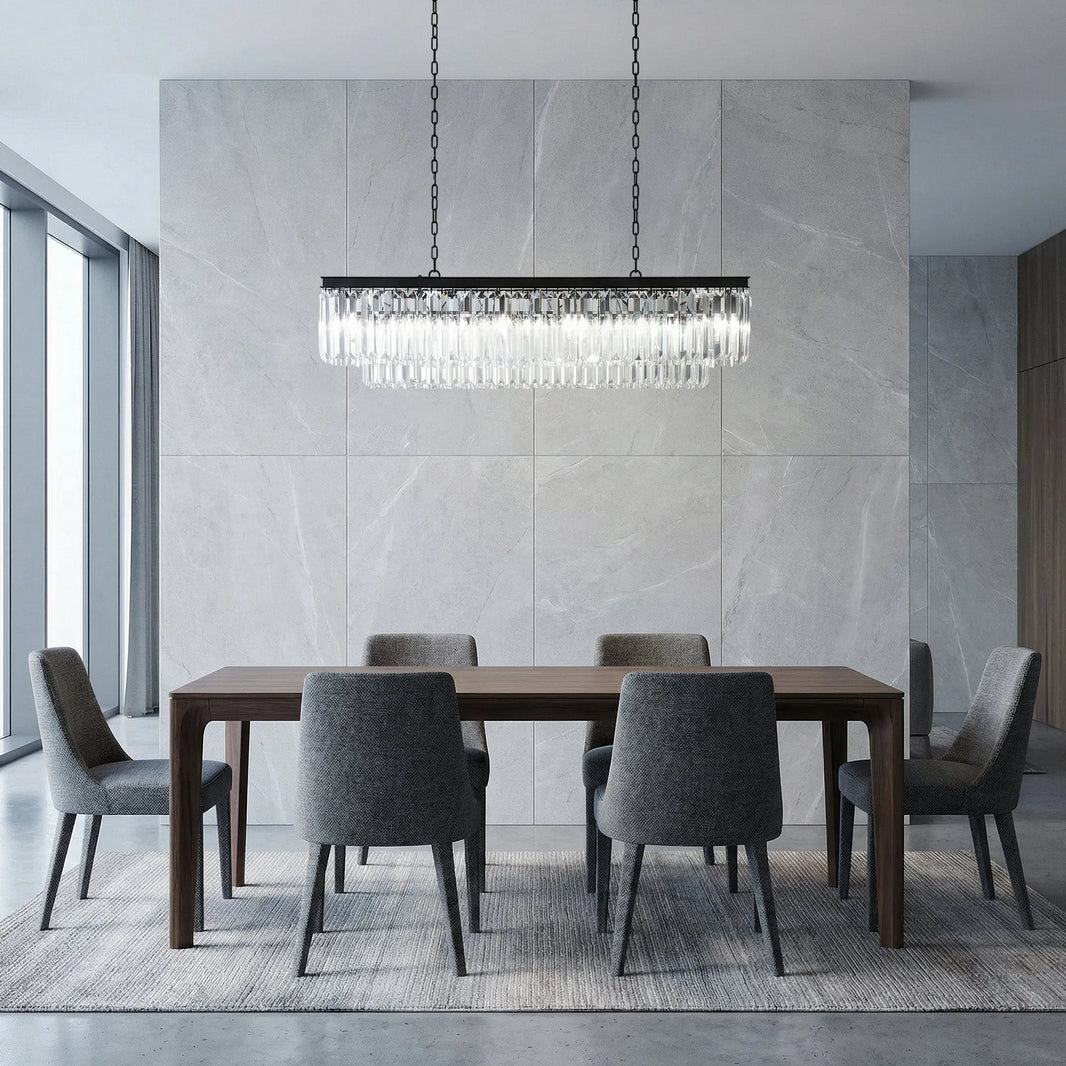 Lenthorne Tiered Rectangular Chandelier