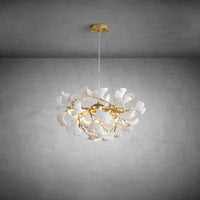 Ginkgo Leaf Branch Chandelier