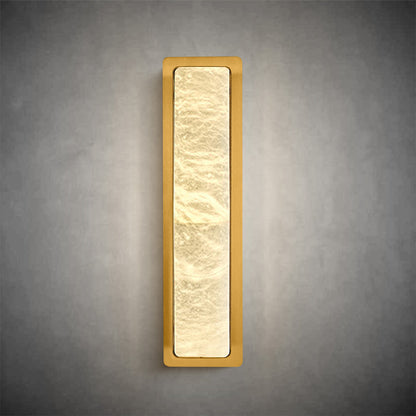 Alabaster Rectangular Bedside Lamp