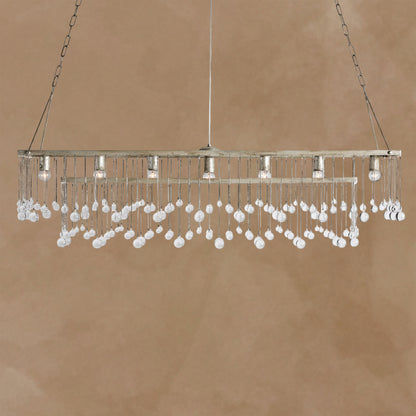 Averline Rectangular Chandelier Crystal Ball
