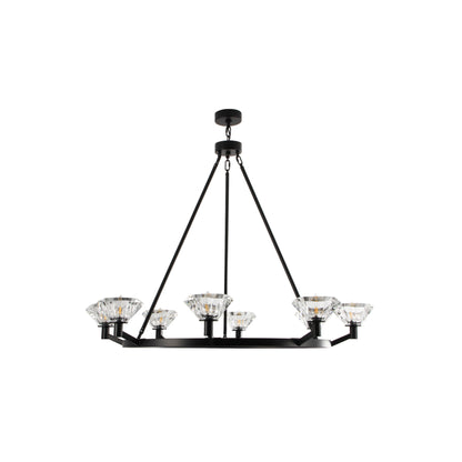 K9 Crystal Cup Chandelier