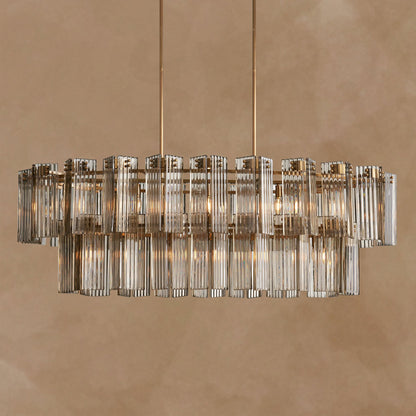 Davenne Oval 2 Tiered Chandelier