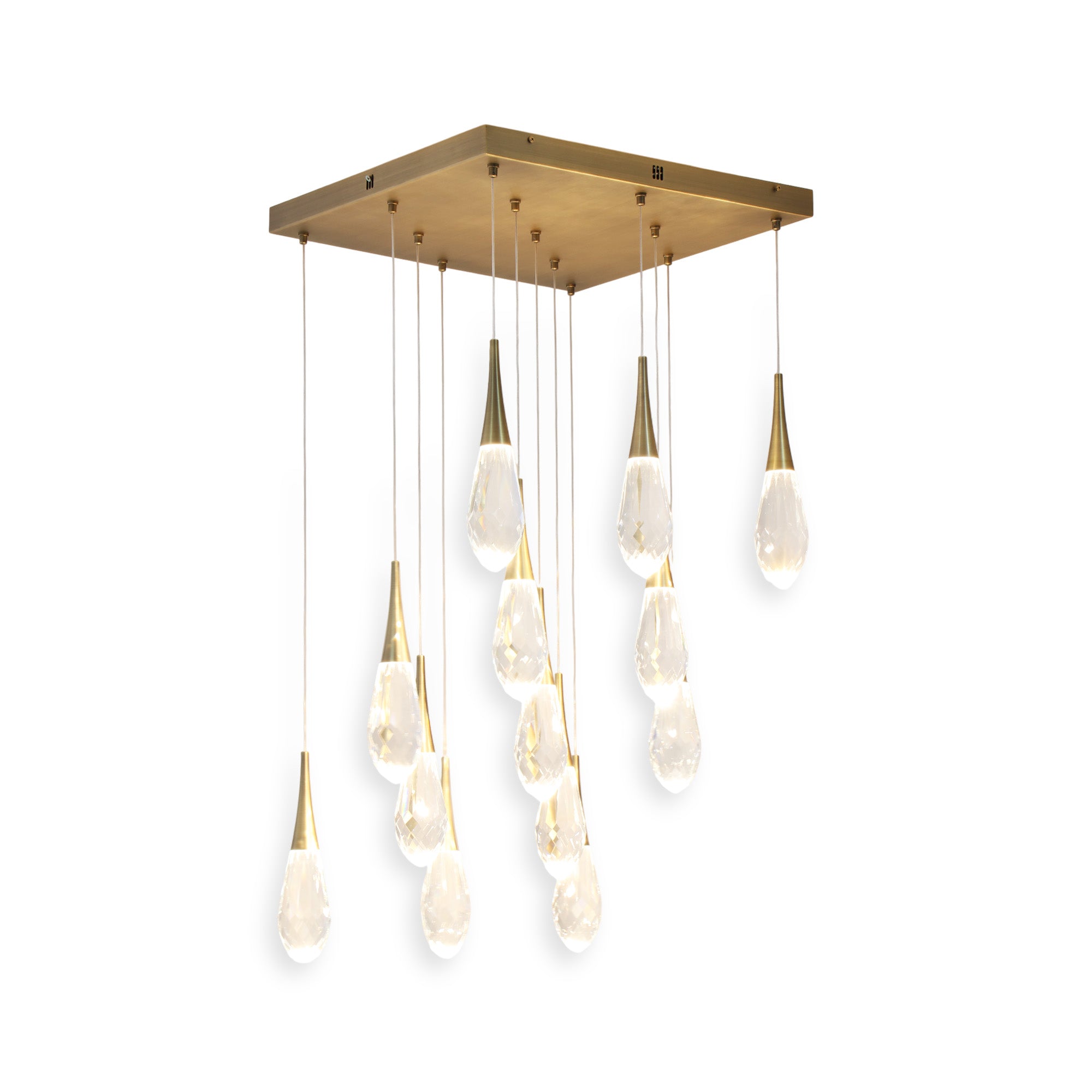 Crystal Drop LED Pendant Light