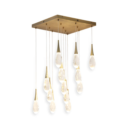Sorenza Crystal Drop LED Pendant Light