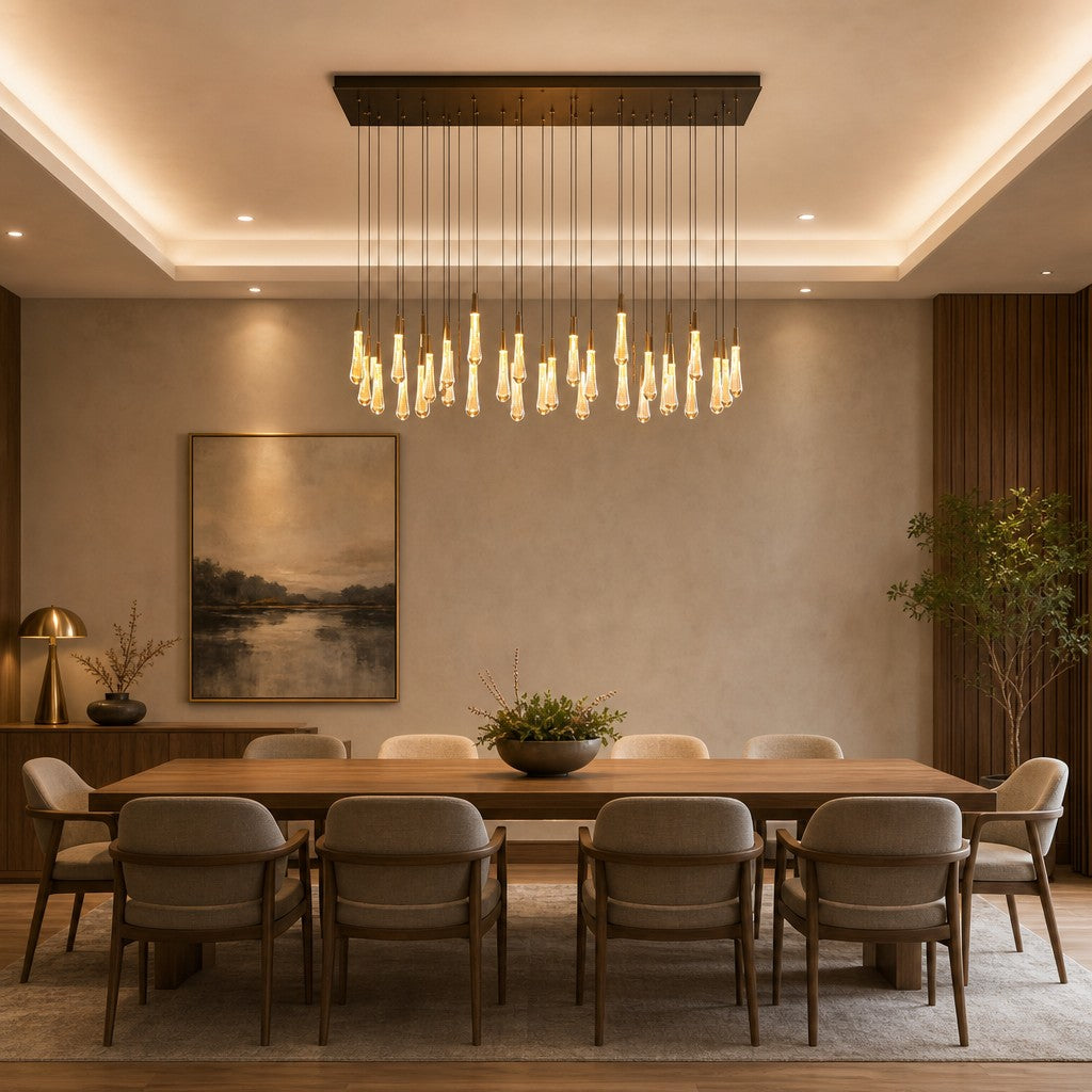 Sorenza Linear Chandelier 37"50"70"87"120"