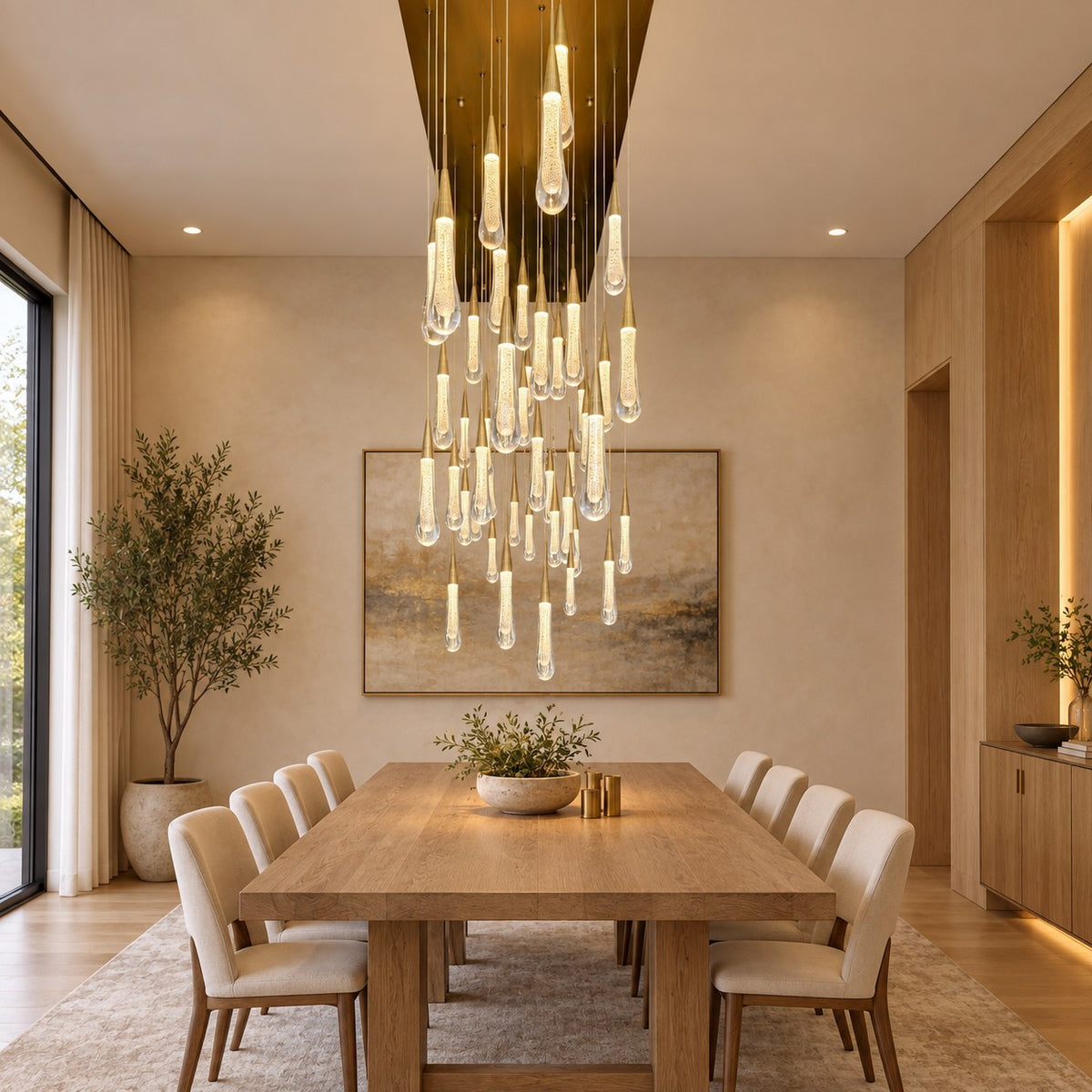 Sorenza Linear Chandelier 37"50"70"87"120"
