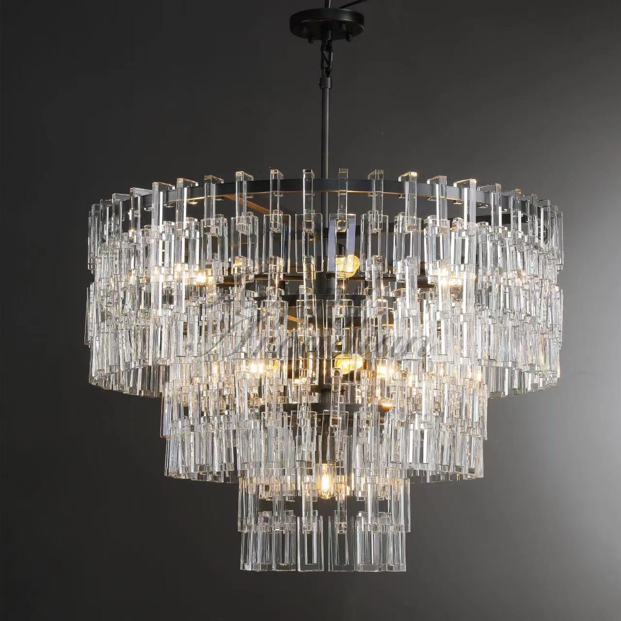 Seraphina Series K9 Crystal Round Chandelier