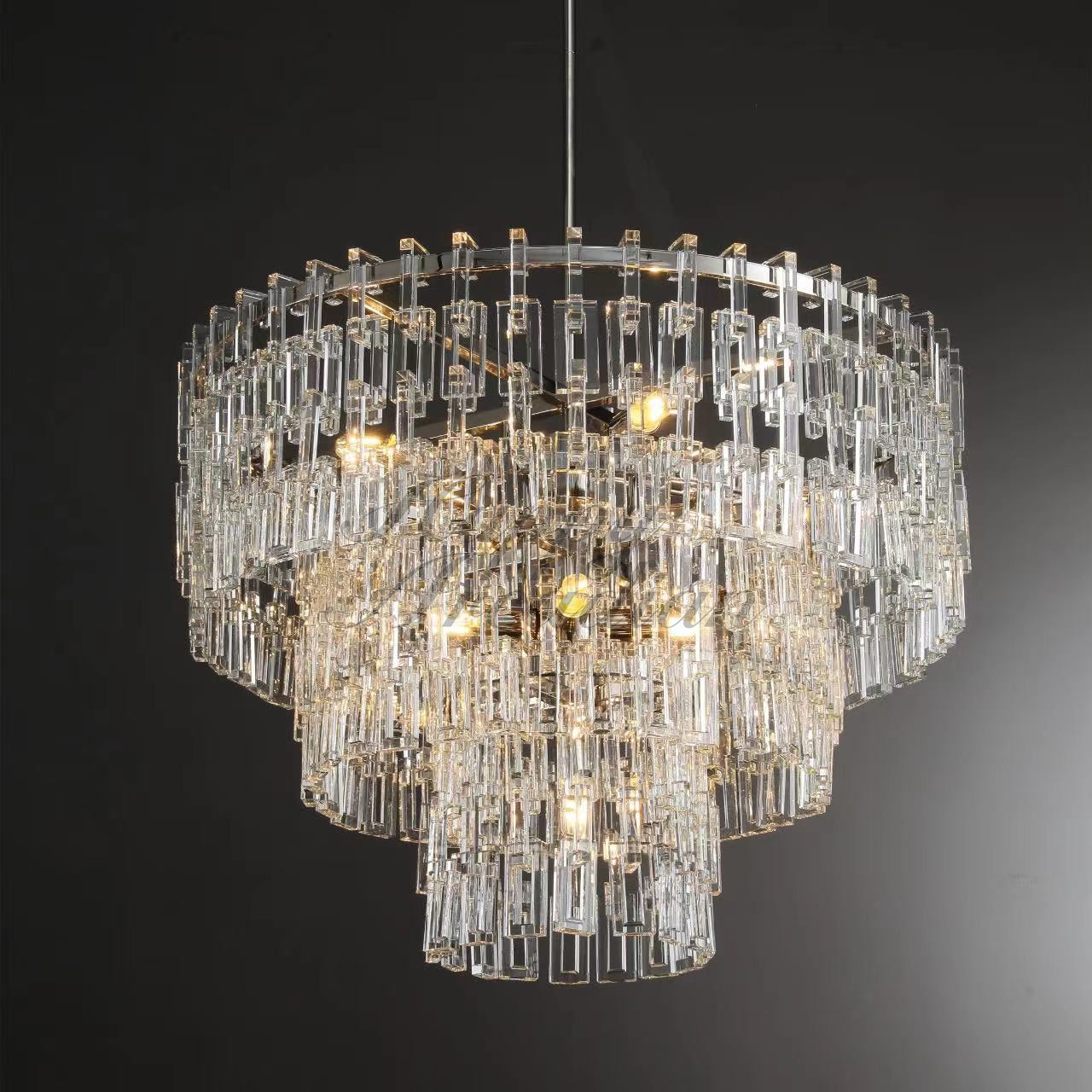 Seraphina Series K9 Crystal Round Chandelier