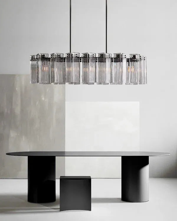 Delsie Oval 2 Tiered Chandelier