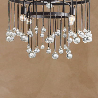 Averline Flushmount Crystal Ball