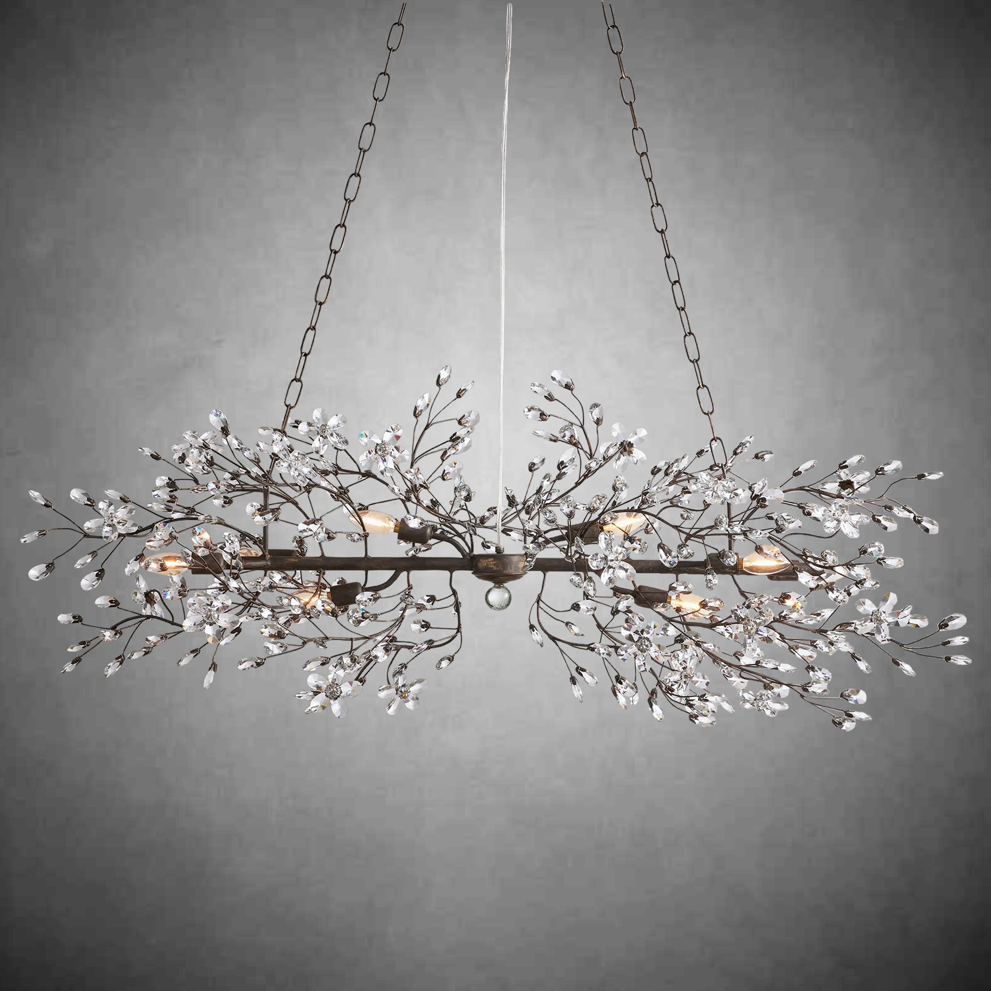 Fiore Colored Linear Chandelier
