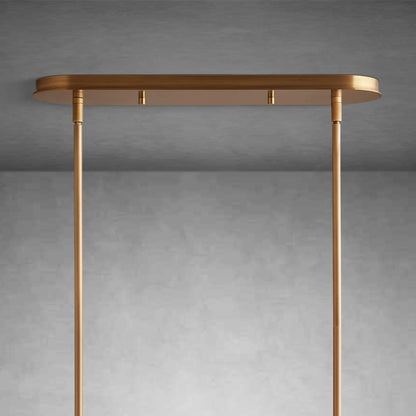Doriselle Metal Linear Chandelier