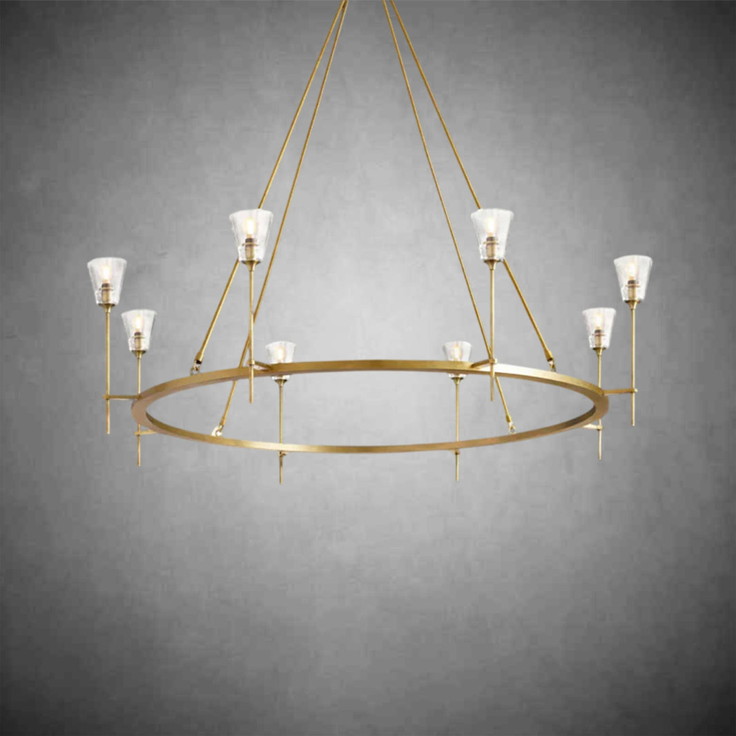 Roselene Round Chandelier 58"
