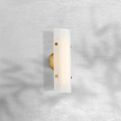 Willamette 16" Art Deco Wall Sconce with Brass Finish