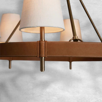 Hensleigh 6-Light Halo Chandelier