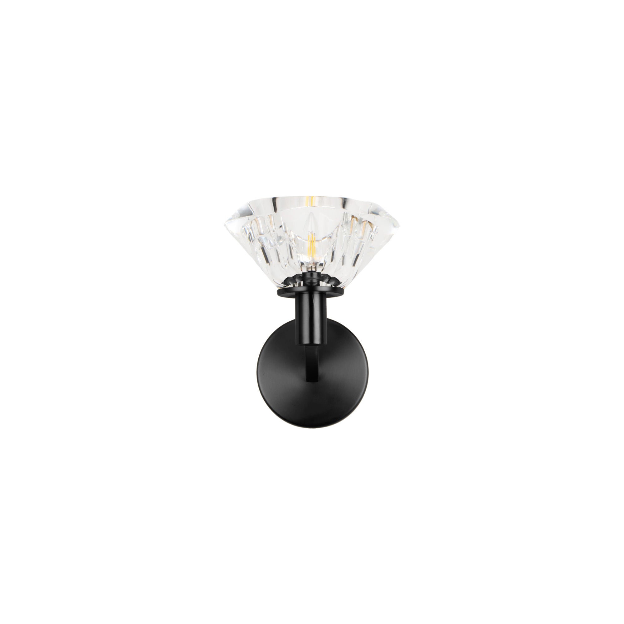 K9 Crystal Cup Wall Sconce