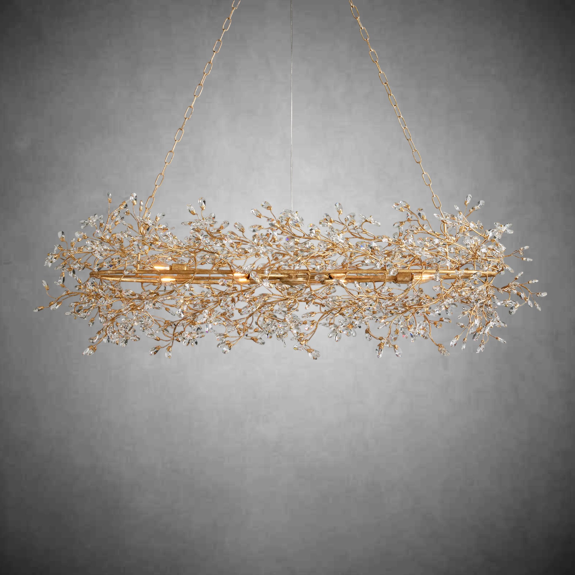 Fiore Oval Chandelier 62'' 74''
