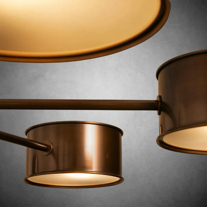 Doriselle Metal Round Chandelier