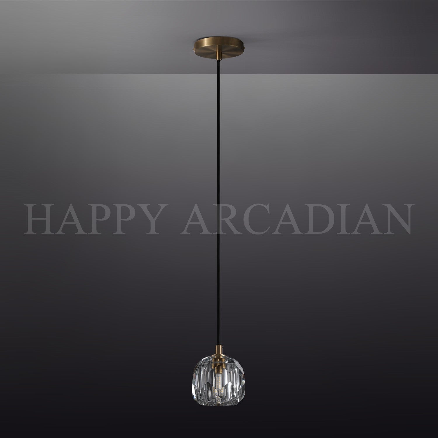 HA Bola De Crystal Ball Pendant Lighting (Cord)