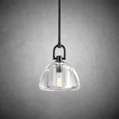7" Glass Modern Pendant Light