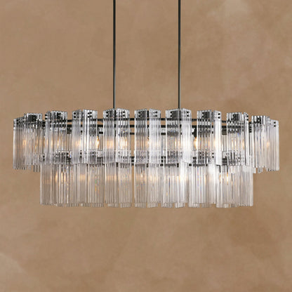 Davenne Oval 2 Tiered Chandelier