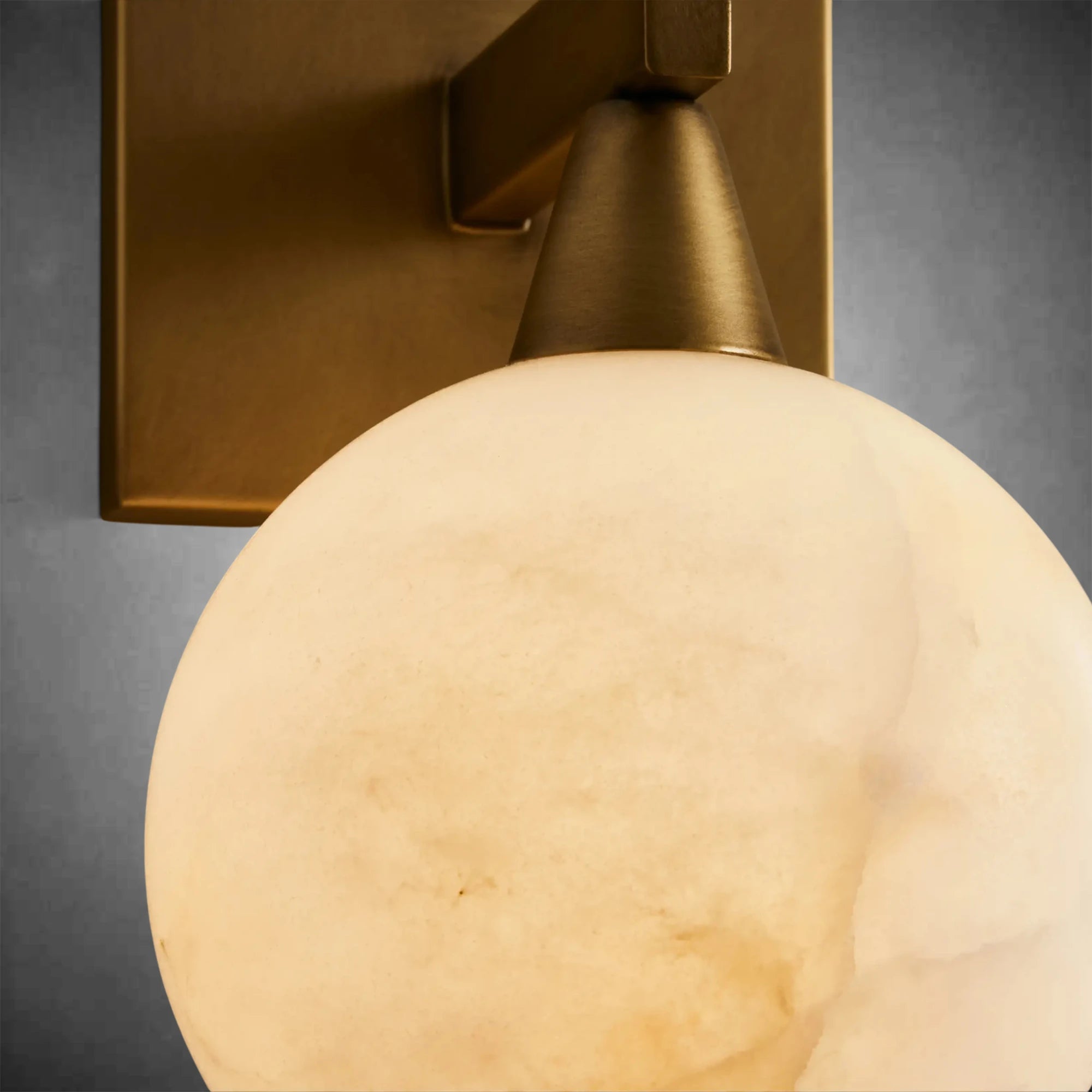 Arica Alabaster Sconce 1 Light
