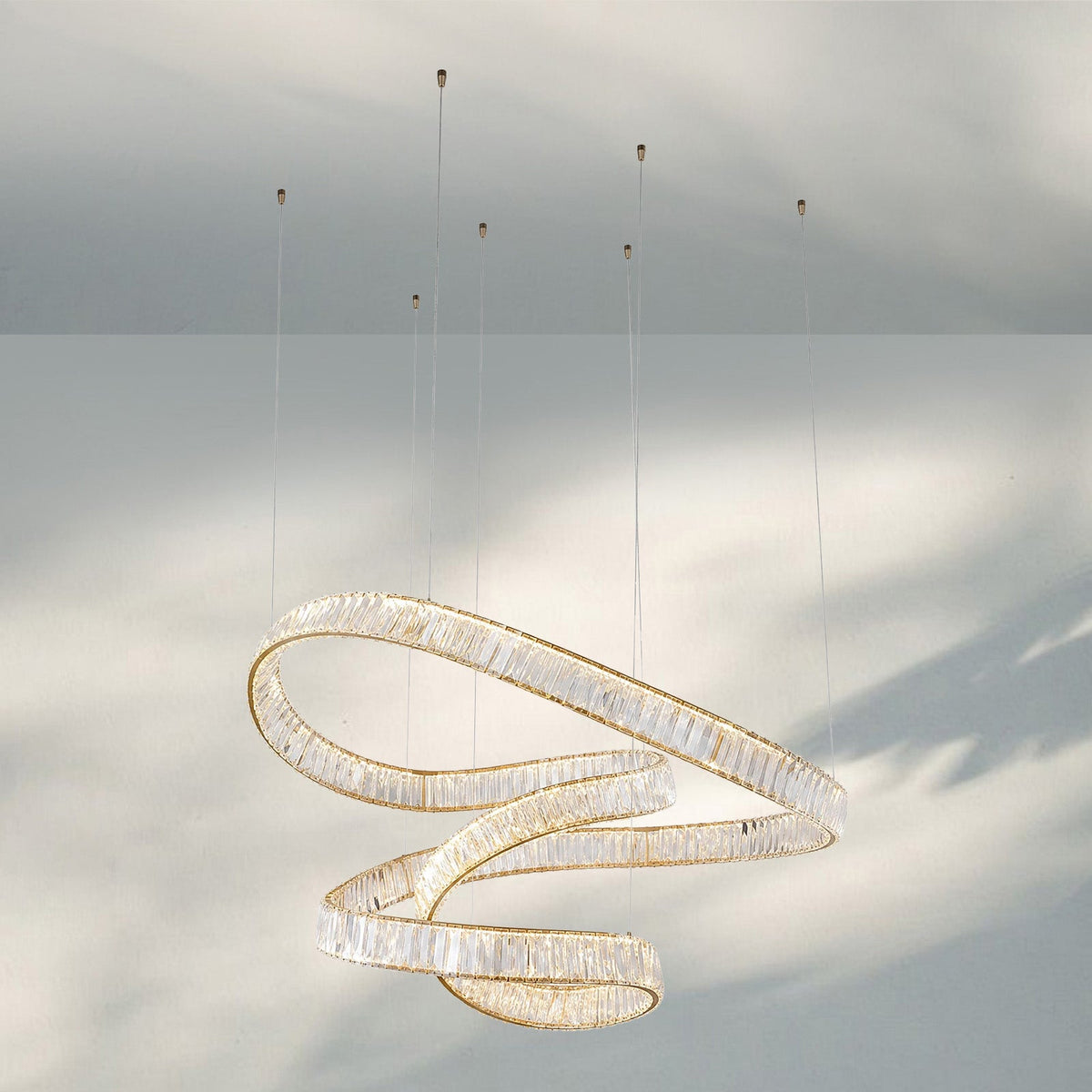 LED Rod Chandelier