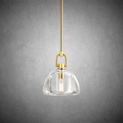 7" Glass Modern Pendant Light