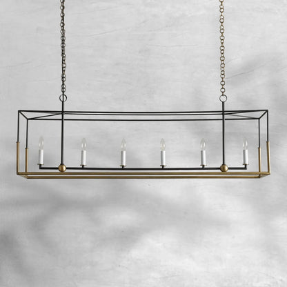 Hurstan 6-Light Linear Chandelier