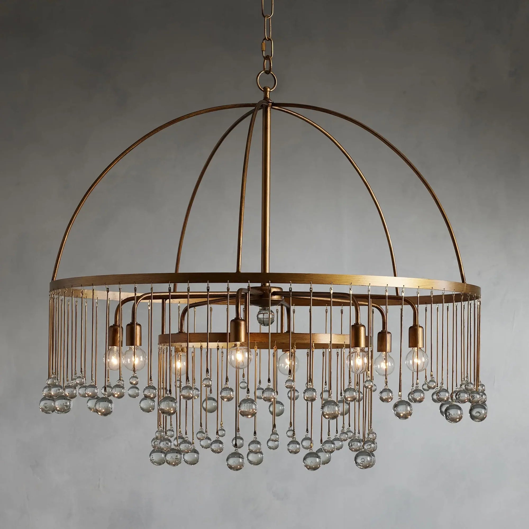 Modern Aubrey Round Chandelier