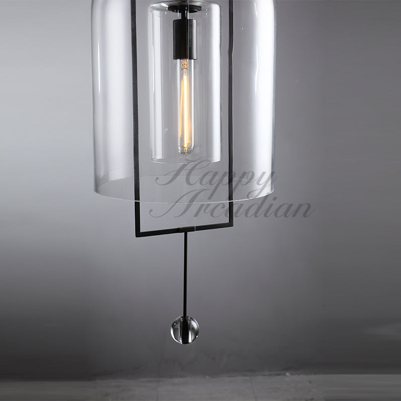 Donie Modern Glass Bell Shade Pendant Light