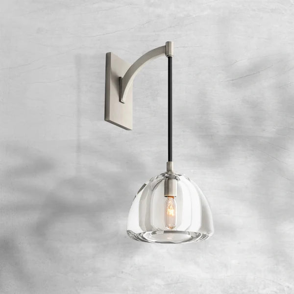 Hemispheae Modern Glass Wall Sconce