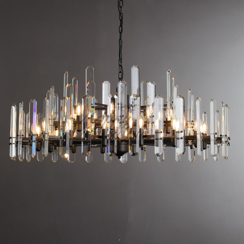 Bonnie Crystal Chandelier for Living Room Bedroom Kitchen Island