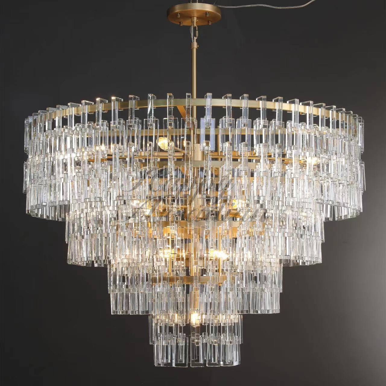 Seraphina Series K9 Crystal Round Chandelier