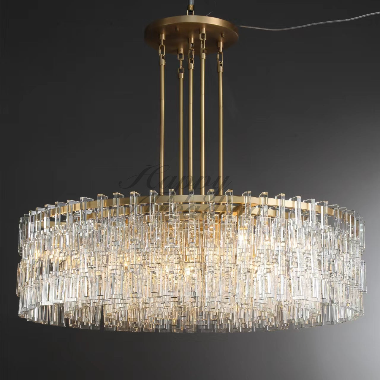 Seraphina Series K9 Crystal Round Chandelier