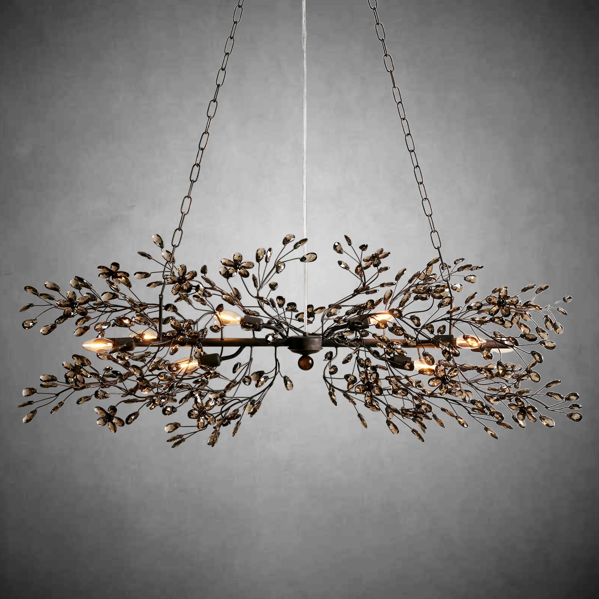 Fiore Colored Linear Chandelier