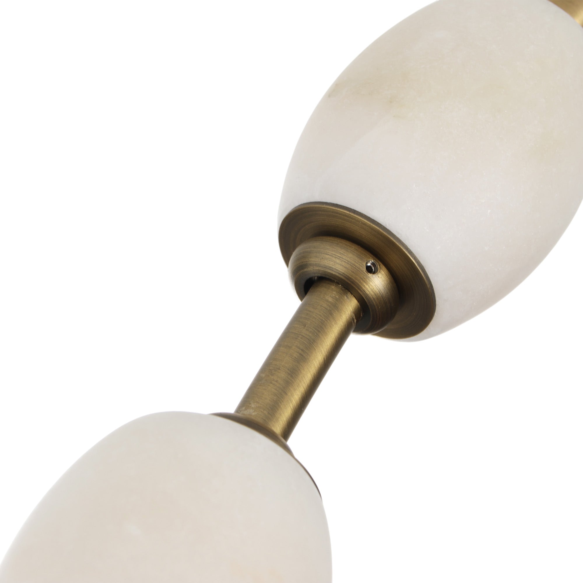 Alabaster Bead LED Pendant Light