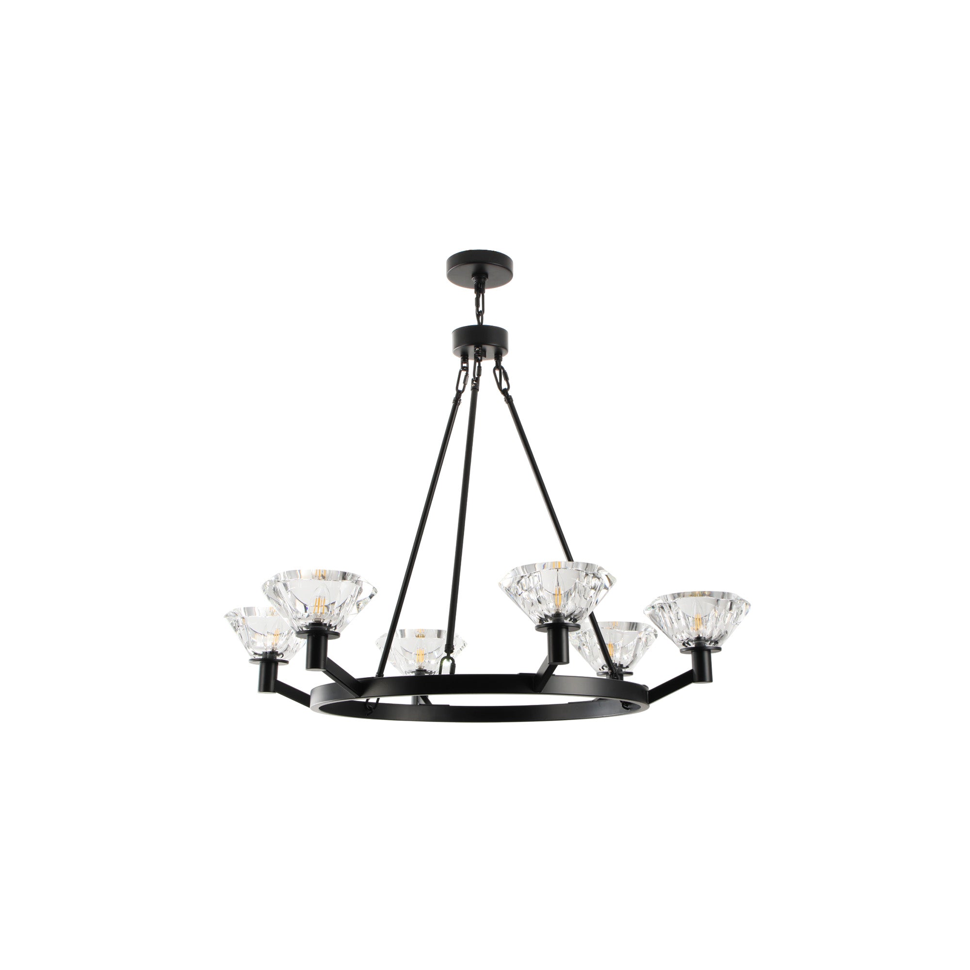 K9 Crystal Cup Chandelier